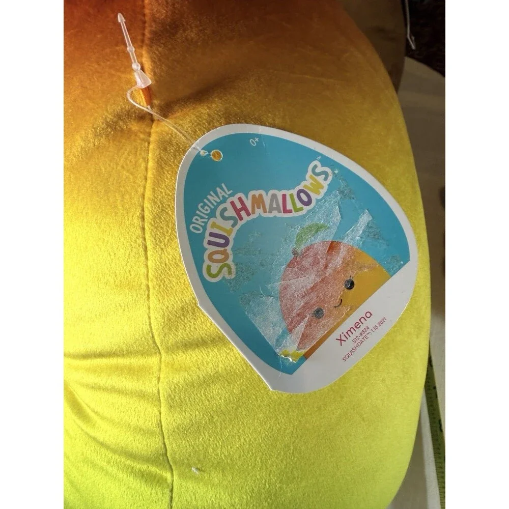 Lot of 5 Squishmallows Large 12 Inch Ximena Bernie Sully Terry Stitch